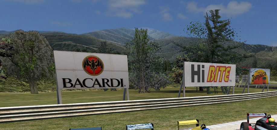 Fern Bay, nice background, hires trees, and some of the signage I made, Fern Bay is also home to some rather natty Pohutakawa trees not visible on this shot!