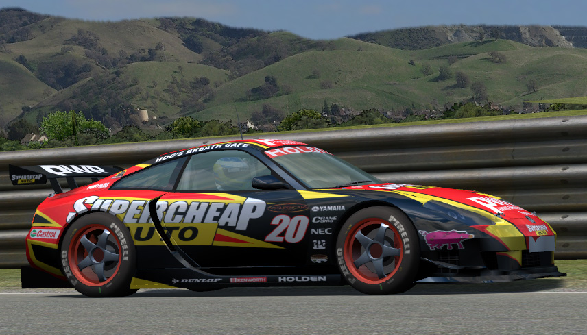 Aston, showing amazing hi-res background, in game is even better!