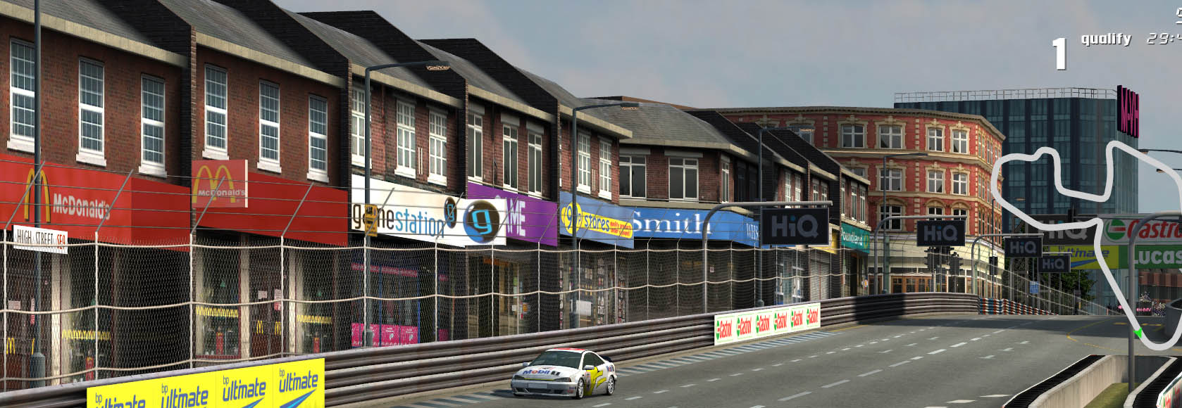 Familiar shop fronts to those whove been to the UK!
